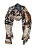 Unbranded Brown Gray Scarf One size - photo 1