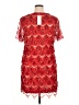 RUMOURS 100% Polyester Red Cocktail Dress Size XL - photo 2