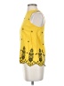 Love Tree 100% Rayon Yellow Sleeveless Blouse Size S - photo 5