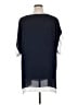 J.Crew Blue Short Sleeve Blouse Size XL - photo 2