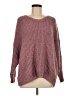 Mia + Tess 100% Polyester Burgundy Pullover Sweater Size M - photo 1