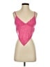 Bershka 100% Polyester Pink Sleeveless Blouse Size XS - photo 1