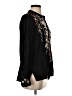Johnny Was Black Long Sleeve Blouse Size S - photo 4