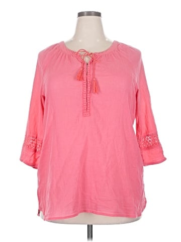 Lane Bryant 3/4 Sleeve Blouse (view 1)