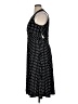 Chaps Polka Dots Black Cocktail Dress Size XL - photo 5
