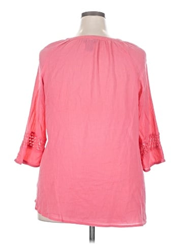 Lane Bryant 3/4 Sleeve Blouse (view 2)