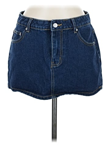 Unbranded Denim Skirt (view 1)