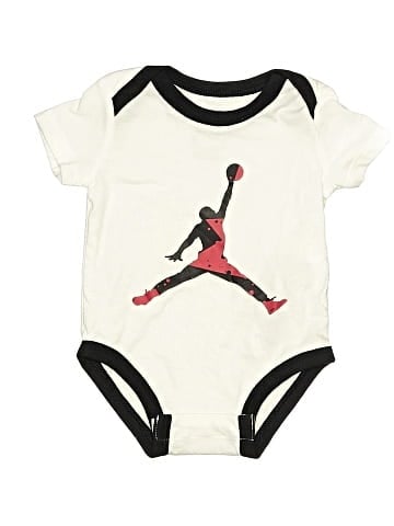 Air Jordan Short Sleeve Onesie (view 1)