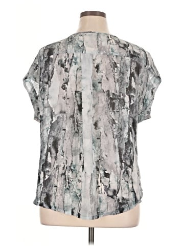 Simply Vera Vera Wang Short Sleeve Blouse (view 2)