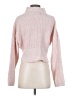 Lulus 100% Polyester Pink Turtleneck Sweater Size S - photo 2