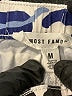Almost Famous Print Blue Cargo Pants Size M - photo 7
