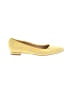 Anthropologie Print Yellow Flats Size 8 - photo 1