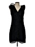 Ryu 100% Polyester Solid Black Cocktail Dress Size L - photo 1