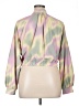 Athleta Color Block Purple Track Jacket Size 16 - photo 2