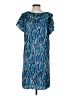 Gianni Bini Print Blue Casual Dress Size S - photo 2
