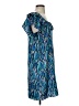 Gianni Bini Print Blue Casual Dress Size S - photo 4