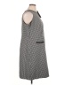 Talbots Houndstooth Gray Casual Dress Size 16 - photo 4