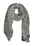 Betmar 100% Acrylic Animal Print Gray Black Scarf One size - photo 1