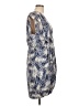 Express Print Blue Cocktail Dress Size L - photo 4