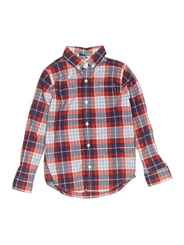 Janie and Jack Long Sleeve Button-Down Shirt (view 1)