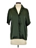 Unbranded Green Short Sleeve Blouse Size S - photo 1