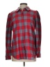 Tuckernuck 100% Cotton Checkered-gingham Red Long Sleeve Button-Down Shirt Size L - photo 1