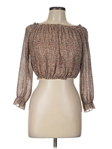Polly 3/4 Sleeve Blouse (view 1)