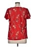 Cato Red Short Sleeve Blouse Size XL - photo 2
