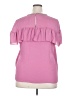 Juicy Couture 100% Polyester Pink Short Sleeve Blouse Size XXL - photo 2