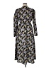 Missguided 100% Polyester Print Blue Casual Dress Size 14 - photo 2