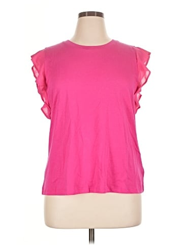 MICHAEL Michael Kors Short Sleeve Top (view 1)