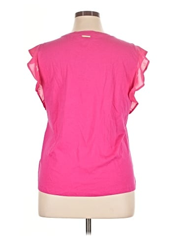 MICHAEL Michael Kors Short Sleeve Top (view 2)