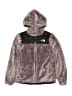 The North Face 100% Polyester Purple Jacket Size 14 - 16 - photo 1