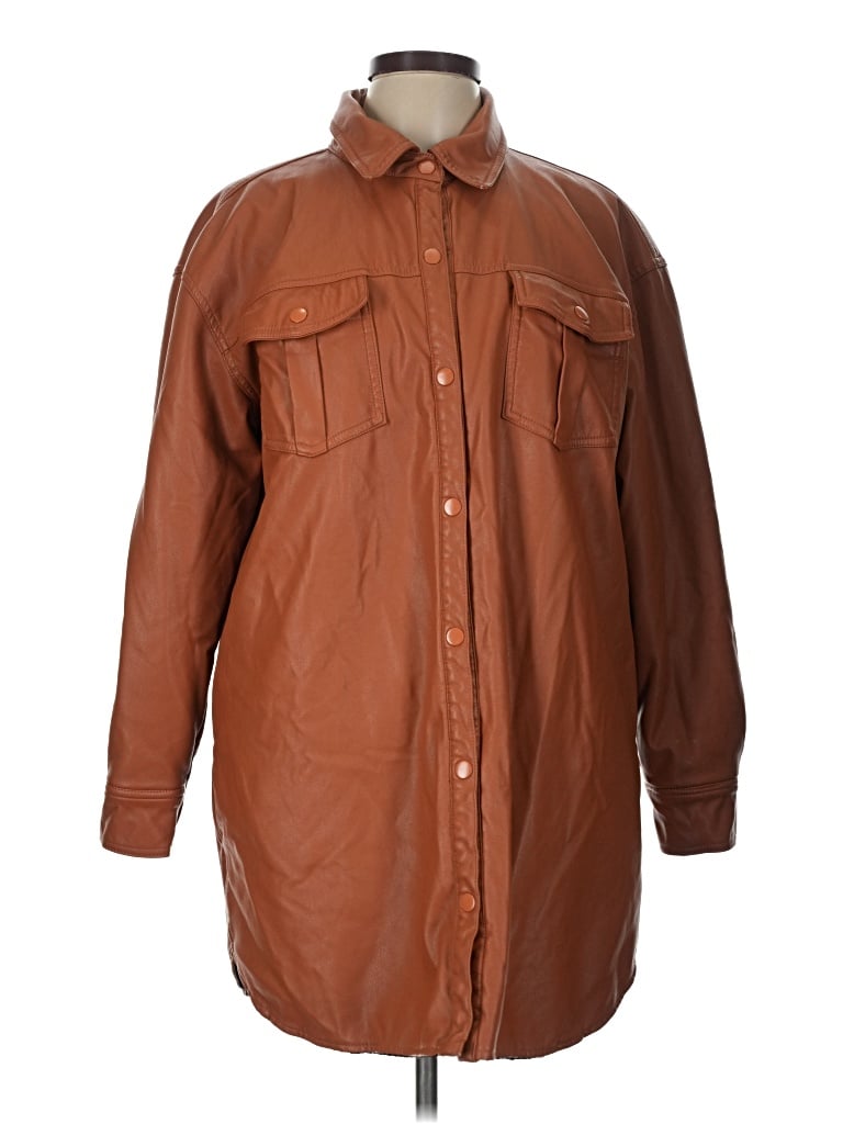 Pre-owned Nvlt Trenchcoat In Brown