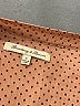 Broadway & Broome 100% Polyester Polka Dots Brown 3/4 Sleeve Blouse Size S - photo 7