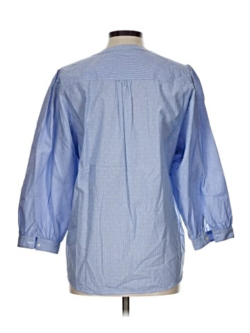 J. McLaughlin 3/4 Sleeve Button-Down Shirt (view 2)