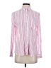 Rails Stripes Pink Long Sleeve Button-Down Shirt Size S - photo 1