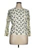 Garnet Hill Ivory Pullover Sweater Size XL - photo 1
