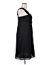 H&M 100% Polyester Solid Black Cocktail Dress Size 14 - photo 4