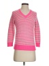 J.Crew Stripes Pink Pullover Sweater Size XS - photo 1