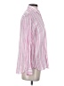 Rails Stripes Pink Long Sleeve Button-Down Shirt Size S - photo 4