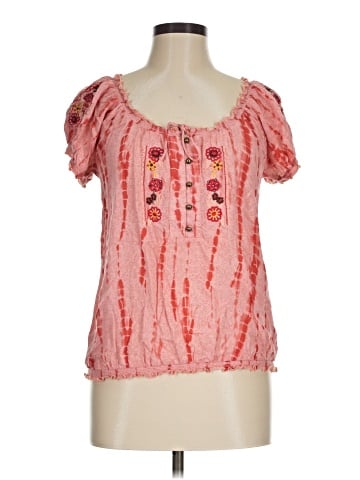 One World Short Sleeve Blouse (view 1)