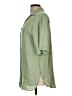 Merry Fun Green 3/4 Sleeve Button-Down Shirt Size L - photo 5