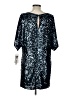 Cachet 100% Polyester Stars Blue Cocktail Dress Size 12 - photo 2