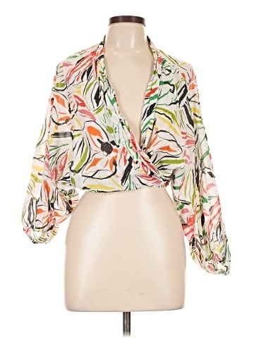 Royalty For Me 3/4 Sleeve Blouse (view 1)