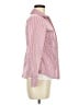 Talbots Stripes Pink Long Sleeve Button-Down Shirt Size 6 - photo 4