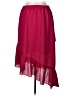 k/lab 100% Polyester Solid Red Casual Skirt Size L - photo 2