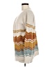 NYC Chevron-herringbone Tan Cardigan Size M - photo 5