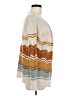 NYC Chevron-herringbone Tan Cardigan Size M - photo 4