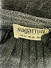 Sugarhill Brighton 100% Polyester Chevron-herringbone Gray Casual Skirt Size 10 - photo 4